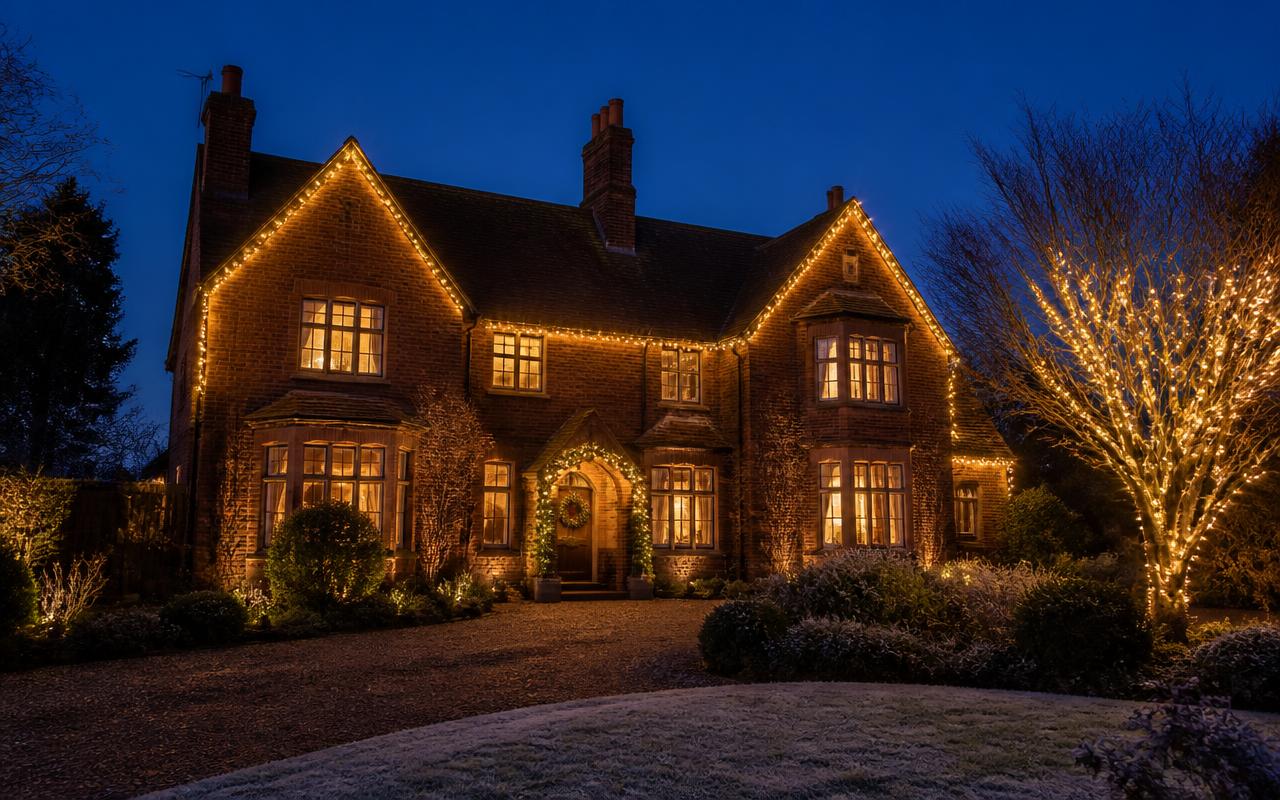 Roof, Tree or Facade: Where Should Your Christmas Lights Go?