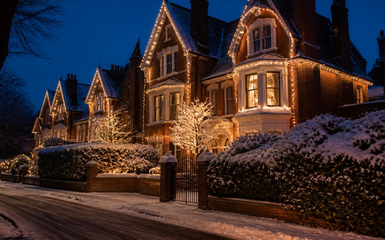 Christmas Light Installation in Hampstead, Highgate & St John's Wood